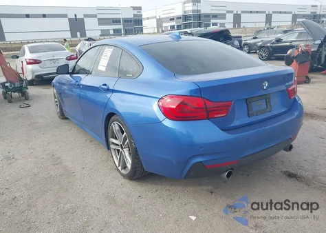 2018 BMW 440I Gran Coupe z USA, uszkodzony, nr VIN WBA4J5C5XJBF07724